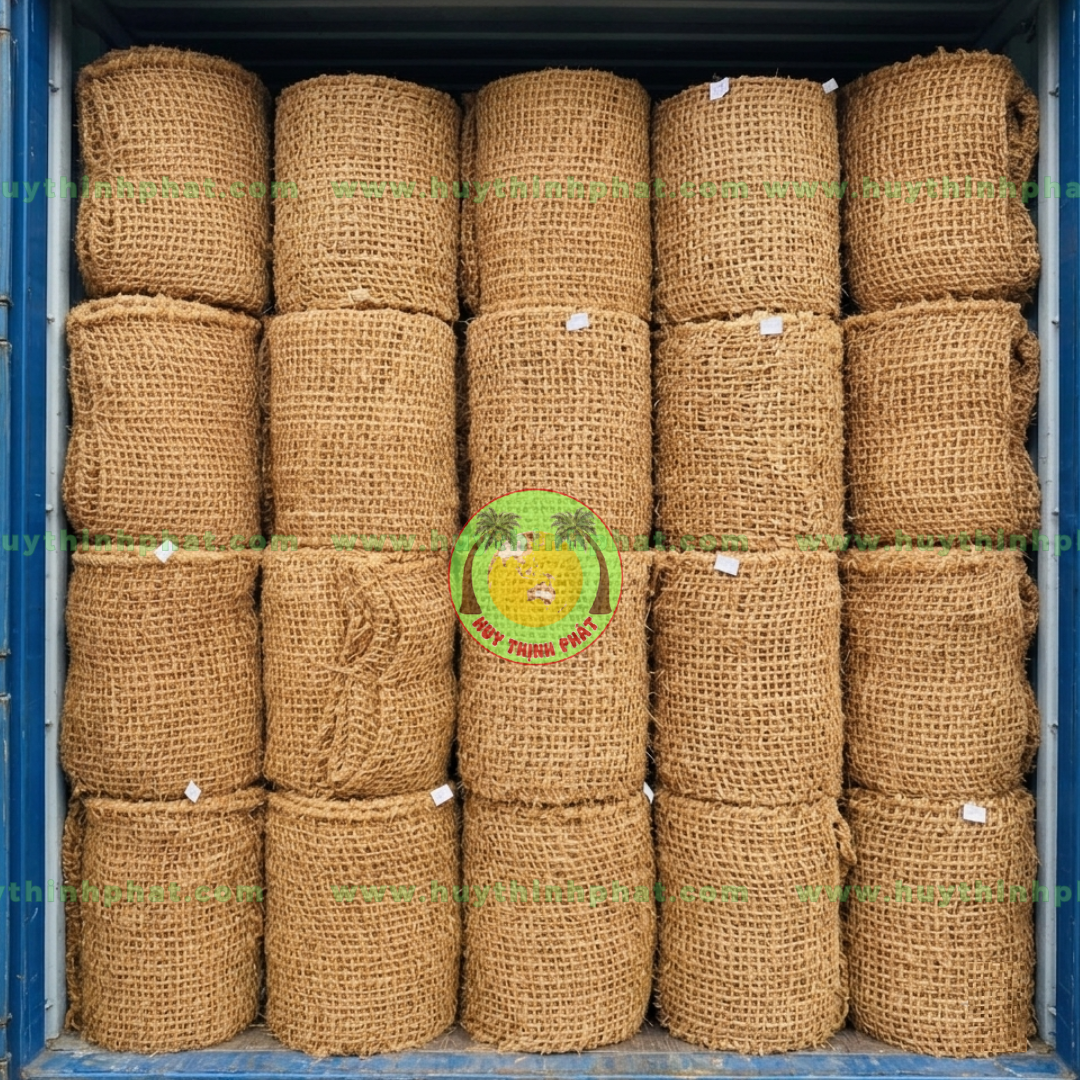 Lưới xơ dừa che nắng
